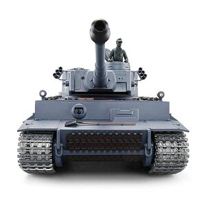 16 스케일 2.4 그램 원격 제어 독일어 호랑이 무거운 탱크시뮬레이션 사운드 액션 연기 