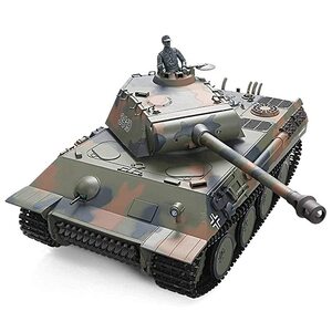 원격 제어 기갑 탱크 1:16 스케일 독일 라이트 타이거 킹 사운드어린이 장난감 모델 자동
