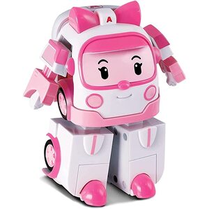 로보카 폴리 변압기 로봇 장난감 피규어(폴리 폴리+앰버+앰버+로이+헬리 헬리+버키 버키+마