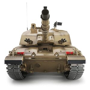 16 비율 2.4 그램 원격 제어 영국 도전자 주요 전투 탱크시뮬레이션 사운드 액션 연기 