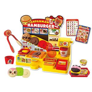 호빵맨 주주 코로 코로 토킹 햄버거 가게[일본 장난감 상 2021 공동 놀이 장난감 부문 