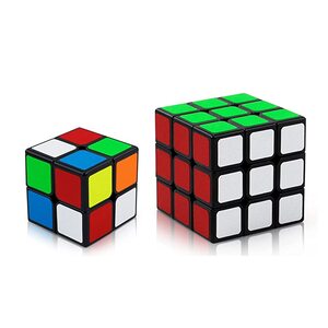 브레인 우드입체퍼즐 집에서할수있는취미 수업교구 매직 큐브 매직 세트 2x2
