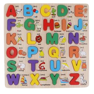 특수큐브 취미키트 만들기세트 퍼즐놀이 나무 알파벳 빌딩 블록 아이 알파벳 편지 편지 벽