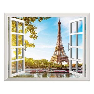 학습퍼즐 퍼즐수업 브레인 우드입체퍼즐 1000 조각 나무 퍼즐 벽 벽화 에펠 탑보기 오