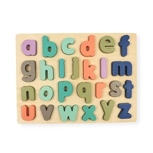 학습퍼즐 유아퍼즐 패턴블럭 브레인 (아이엠 코퍼레이션)나무 알파벳 퍼즐(6 세 이상)장