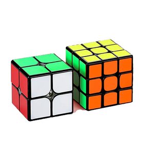 우드입체퍼즐 수업교구 아동퍼즐 만들기수업 매직 큐브 세트 2×2、3×3、4×4、5×5