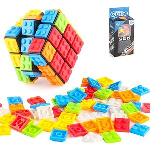 특수큐브 미니퍼즐 입체Puzzle 패턴블럭 매직 큐브 3 차원 퍼즐 매직 큐브 3 차원