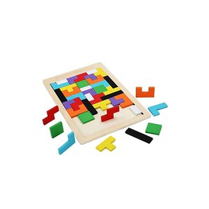 미니퍼즐 입체퍼즐 취미키트 만들기세트 나무 퍼즐 테트리스 퍼즐 지그 소 퍼즐 장난감 1