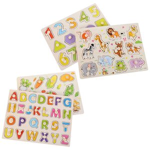 미니퍼즐 입체퍼즐 취미키트 만들기세트 어린이 나무 지그 소 퍼즐 퍼즐동물 번호 알파벳