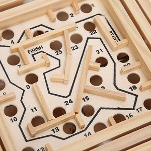 유아퍼즐 어려운퍼즐 입체Puzzle 특수큐브 나무 스도쿠 보드 게임-데스크탑 미로 게임