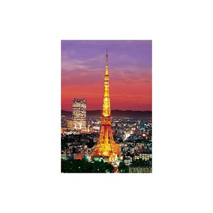 특수큐브 취미키트 만들기세트 퍼즐놀이 완켓 나무 퍼즐 풍경 도쿄 타워 라이트 업 100