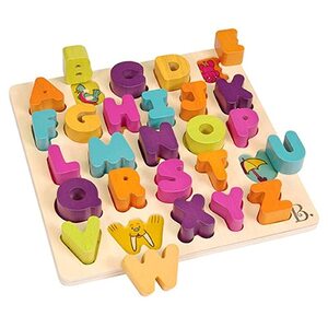 미니퍼즐 입체퍼즐 취미키트 만들기세트 나.장난감 나무 알파벳 퍼즐 모양 일치하는 영어