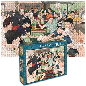 특수큐브 취미키트 만들기세트 퍼즐놀이 히큐 퍼즐 1000 개 카라스노 고등학교 카게야마