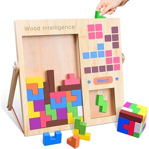 미니퍼즐 입체퍼즐 취미키트 만들기세트 나무 테트리스 퍼즐 지그 소 퍼즐 나무 퍼즐 테트