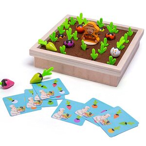 미니퍼즐 입체퍼즐 취미키트 만들기세트 나무 장난감 당근 수확 게임 유아 몬테소리 장난감