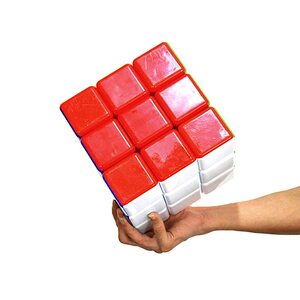 우드입체퍼즐 수업교구 아동퍼즐 만들기수업 큰 크기 3x3 속도 큐브 퍼즐 큐브 장난감