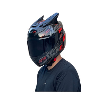 오토바이 헬멧 귀 바이크 스쿠터 라이더 풀페이스